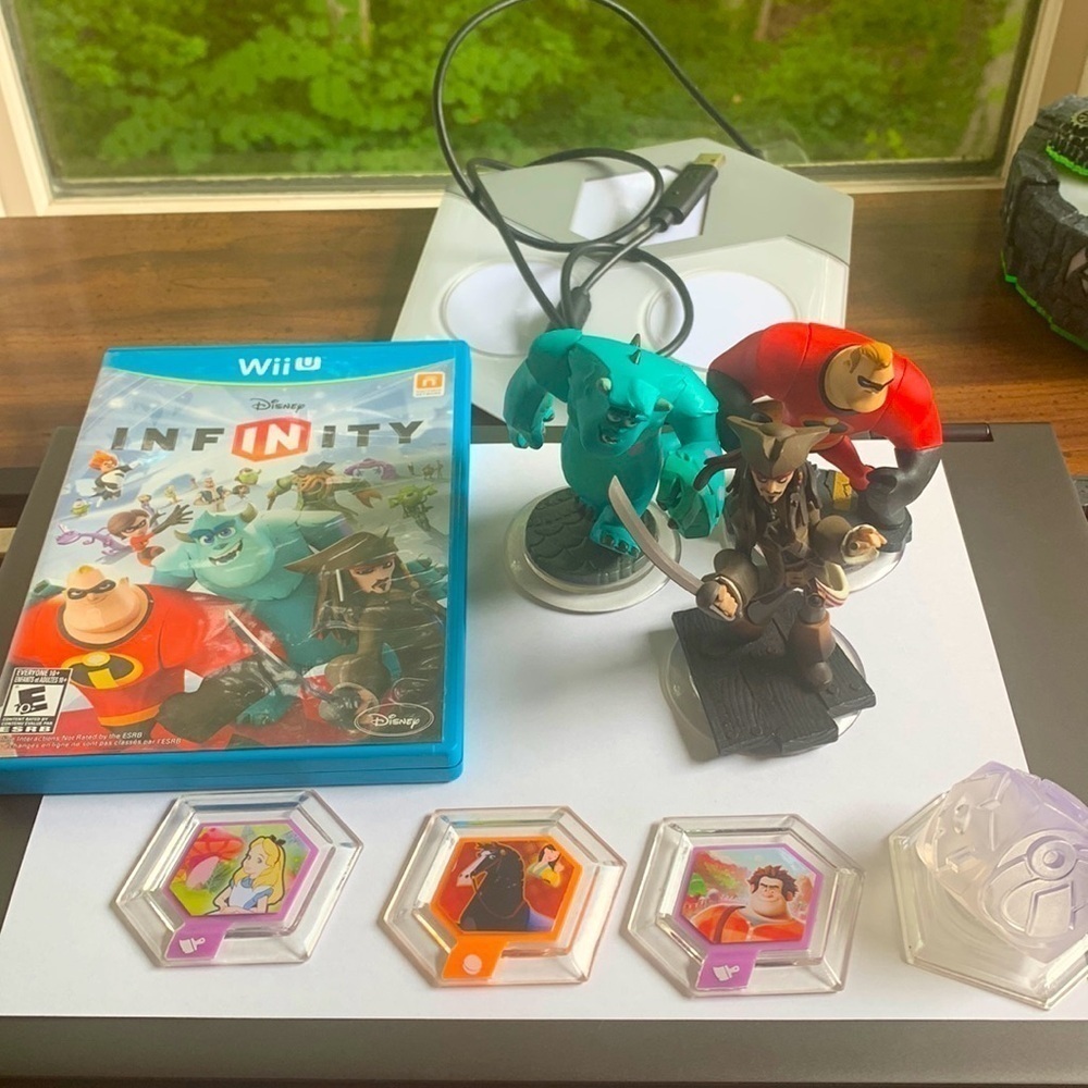 Disney Infinity Characters and Base and Game Lot Preowned